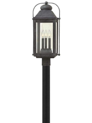 Outdoor Anchorage Post Lantern