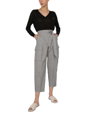 Brunello Cucinelli Belted Trousers