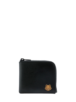 Kenzo Tiger Crest Small Zipped Wallet