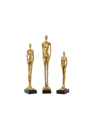 Miles Statues - Set Of 3 Statues