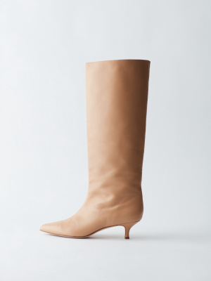 Collier Leather Boot