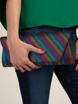 Rainbow Lola Clutch