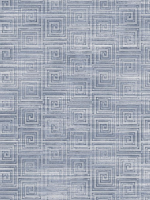 Meteora Wallpaper In Blue And Grey From The Stark Collection By Mayflower Wallpaper