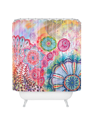 Stephanie Corfee Frolic Shower Curtain Pink - Deny Designs