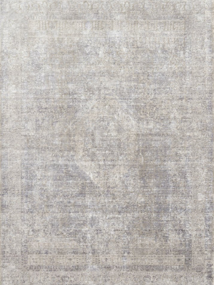 Franca Rug In Silver / Pebble By Loloi