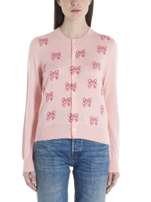 Comme Des Garçons Girl Minnie Bows Cardigan