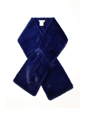 Faux Fur Pull-through Scarf