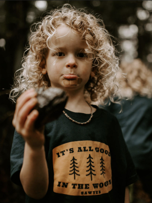 All Good In The Woods Tee - Navy