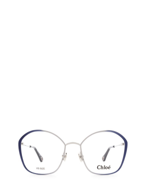 Chloé Eyewear Pentagon Frame Glasses