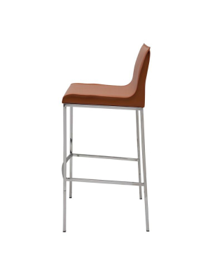 Nuevo Colter Bar Stool - Ochre