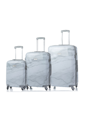 Champs 3-piece Carrera Hardside Luggage Set