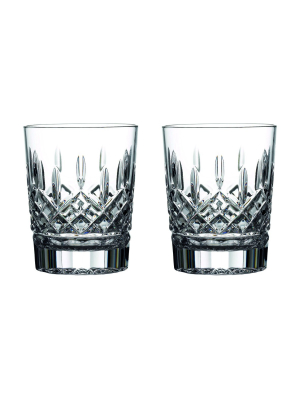 Lismore Double Old-fashioned Glasses, Set Of 2