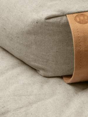 Organic Cotton Meditation Support Cushion – Sandstone