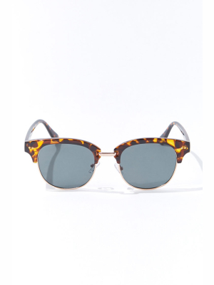 Half-rim Tortoiseshell Sunglasses