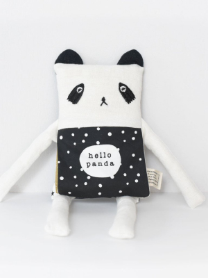 Wee Gallery Organic Panda Flippy Friend - English Edition