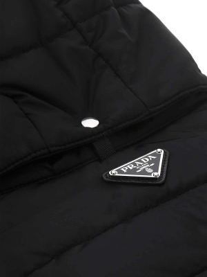 Prada Re-nylon Logo Plaque Dog Jacket