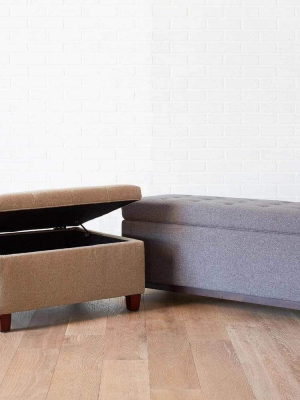 Louise Storage Ottoman