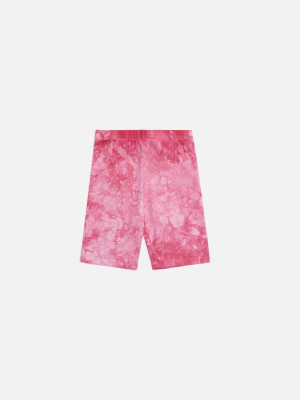 Cotton Citizen Siena Biker Short - Hot Pink Crystal