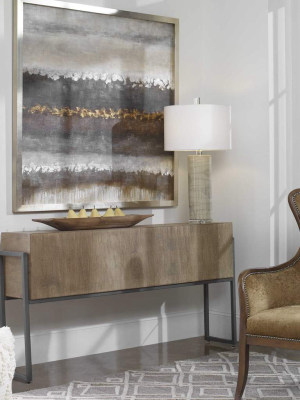 Uttermost Nevis Contemporary Console Table