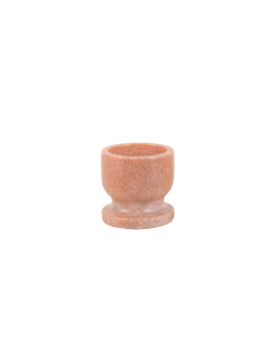 Marble Egg Cup - Pink