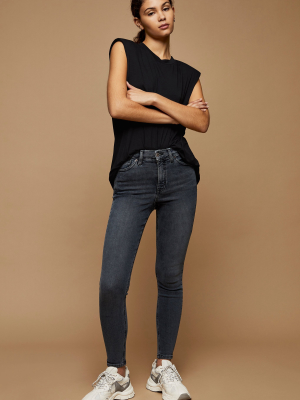 Smoky Blue Jamie Skinny Jeans