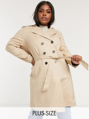 Fashion Union Plus Trench Coat