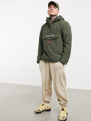 Napapijri Rainforest Winter Jacket In Khaki