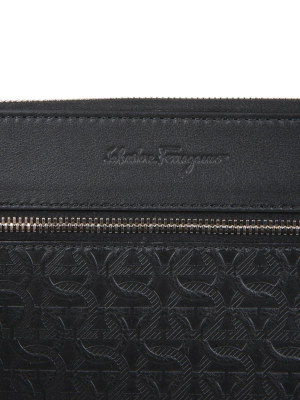 Salvatore Ferragamo Gancini Clutch Bag