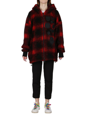 Dsquared2 Checked Hooded Jacket