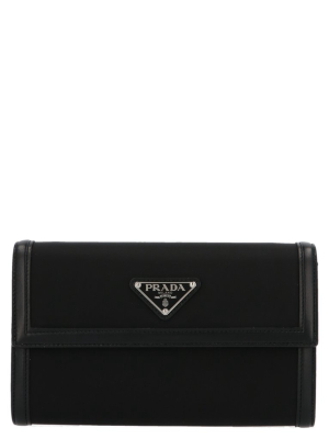 Prada Triangle Logo Mini Crossbody Bag