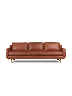 Elise Leather Sofa