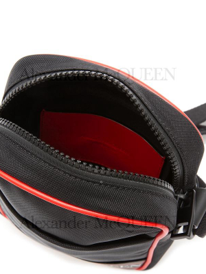 Alexander Mcqueen Logo Printed Messenger Bag