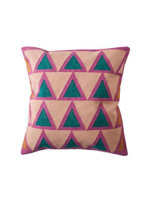 Maya Throw Pillow Cover - Light Pink