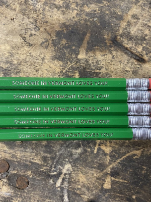 Pencil Pack Of 5 - Someone In Vermont Loves You