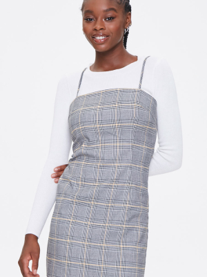 Glen Plaid Cami Dress