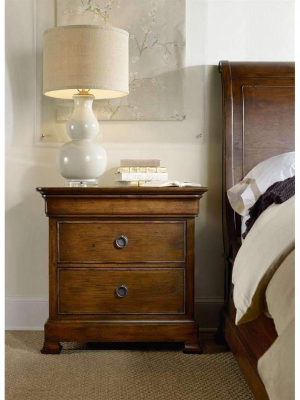 Archivist Three-drawer Nightstand