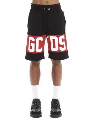 Gcds Logo Panel Track Shorts