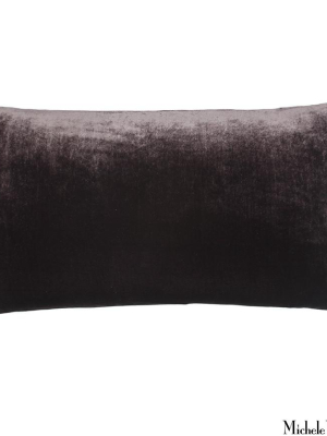 Silk Velvet Pillow Dusk 12x22