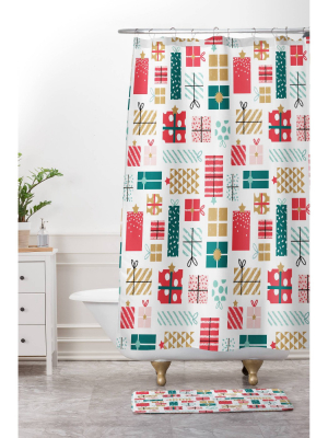 Wendy Kendall Wrap It Shower Curtain - Deny Designs