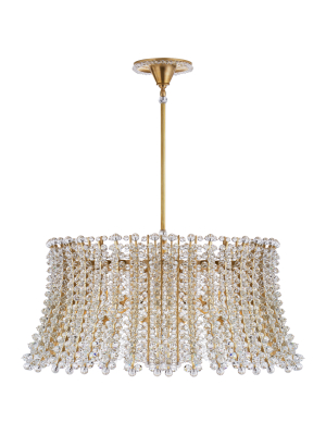 Serafina Large Drum Chandelier In Various Colors