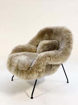 Bespoke Womb Chair In New Zealand Sheepskin