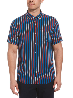 Vertical Stripe Soft Shirt