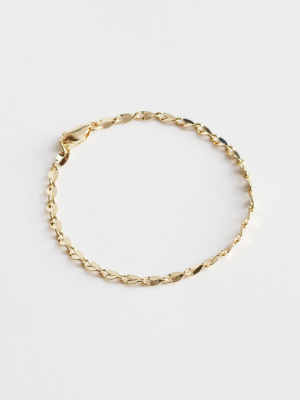 Spiral Chain Bracelet