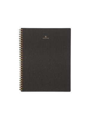 Appointed Charcoal Notebook