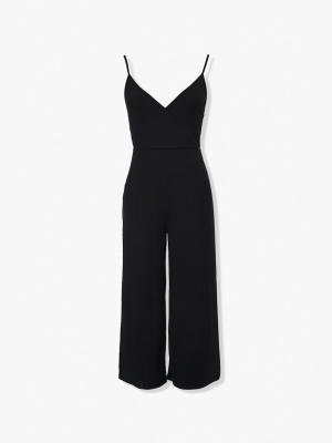 Surplice Cami Jumpsuit