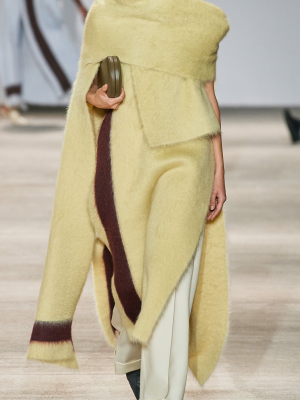Draped Wool-blend Dress