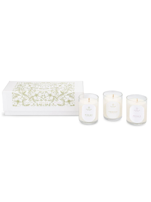 Linnea's Lights Spring Meadows Votive Trio