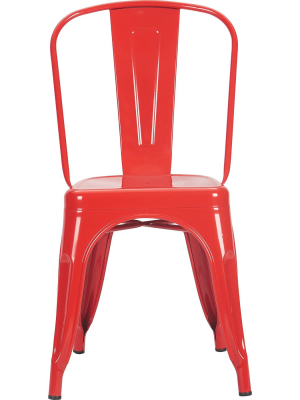 Finley Steel Dining Chair - Clickdecor