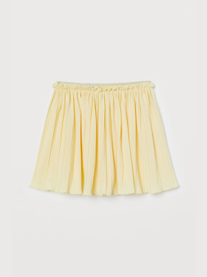 Flared Jersey Skirt