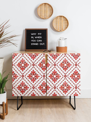 Schatzi Boho Tile Credenza - Deny Designs